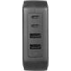 Ładowarka Targus Ładowarka cienna 100W GaN Black USB-A x2 and USB-C x2