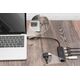 HUB USB Digitus DIGITUS USB 3.0 Hub 4-Port Slimline with USB-C Adapter 5Gbps 0.2m cable