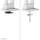 Neomounts Uchwyt biurkowy na 2 monitory 17" - 35" (DS70S-950WH2)