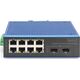 Switch Digitus DIGITUS Industrial 8+2-Port Fast Ethernet Switch 8 Port FE RJ45 2 GE SFP Ports
