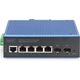 Switch Digitus Digitus Przemysłowy przełącznik Gigabit Ethernet PoE, 4+2 porty, zarządzalny na warstwie łącza danych (L2)