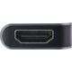 HUB USB InLine INLINE Multifunktions-HUB USB 3.2 Gen.1 2x USB-A 5Gbps HDMI 4K 30Hz USB Type-C PD 87W aluminium grau