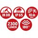 Brennenstuhl FLOODLIGHT 20W LED 865 2300LM IP54 PIR