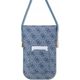 Guess Guess 4G Metal Script Logo - Torebka crossbody na telefon (niebieski)