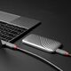 Kabel USB Lindy USB-C - USB-C 0.8 m Czarny (36956)