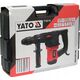 Młotowiertarka Yato MÅOT SDS+ 1100W, 3 FUNKCJE + WIERTÅA I DÅUTA
