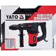 Młotowiertarka Yato MÅOT SDS+ 1100W, 3 FUNKCJE + WIERTÅA I DÅUTA