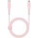 Kabel USB Energea USB-C - Lightning 1.5 m Różowy