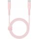 Kabel USB Energea USB-C - USB-C 1.5 m Różowy
