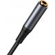 Kabel Joyroom Kabel audio Joyroom SY-A09 mini jack 3.5mm żeński / AUX mini jack 3.5mm męski 1.2 m czarny
