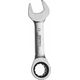 JCB JCB KLUCZ OCZKOWY Z GRZECHOTKĄ  KRÓTKI 12mm
