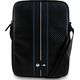 Etui na tablet BMW Torebka BMW BMTB10COMSCAKL 10" Carbon Blue Stripes czarny/black