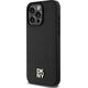DKNY DKNY DKHMP15XPSHRPSK iPhone 15 Pro Max 6.7" czarny/black hardcase Leather Monogram Pattern Metal Logo MagSafe