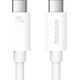 Kabel USB Baseus USB-C - USB-C 1 m Biały (1024213)
