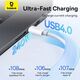 Kabel USB Baseus USB-C - USB-C 1 m Biały (1024213)