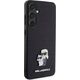 Karl Lagerfeld KARL LAGERFELD SAM S24+ SAFFIANO KC PIN KLHCS24MPSAKCMPK BLACK