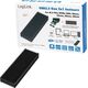 LogiLink LogiLink Geh.  (M.2 PCIe NVMe) USB 3.2 Black  ALU