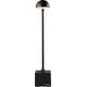 Lampa stołowa Sompex Sompex FLORA black Battery-operated Outdoor Light