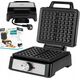 Teesa Gofrownica TEESA, 2 gofry, 1600W, inox, regulacja mocy
