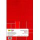 GDD Filc dekoracyjny czerwony 10szt HAPPY COLOR