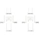 Kabel j5create j5create JVAW53 przedłużacz AV Nadajnik i transceiver AV Biały