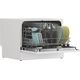 Zmywarka Candy Candy | Dishwasher | CP 6E51LW | Table | Width 55 cm | Number of place settings 6 | Number of programs 5 | Energy efficiency class E | White