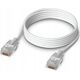 Ubiquiti UACC-Cable-Patch-EL-1M-W kabel sieciowy Półprzezroczysty, Biały Cat6