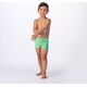 AquaWave Dziecięce bokserki kąpielowe Aquawave IDARO KIDS M000150884 spring bouquet/mint logo print rozmiar 134