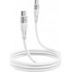 Ładowarka Sieciowa 230V 20W na USB-C USB Type-C + Kabel na Lightning PD3.0 / Silicone Power 20W