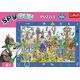 Trefl Puzzle 100 elementów Obserwacyjne Spy Guy Wesołe miasteczko