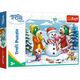 Trefl Puzzle 30el Zimowe zabawy Treflików. Rodzina Treflików 18300 Trefl