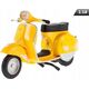 Daffi Model MSZ 1:18 1976 Vespa200Rally żół M-321 33211