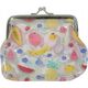 Swede Portmonetka transparentna owoce/flamingi U920 893