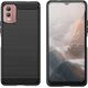 Hurtel Etui silikonowe Carbon Case do Nokia C32 - czarne
