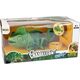 LeanToys Kameleon Zdalnie Sterowany Zielony Światła 28 cm
