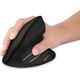 Mysz Connect IT CONNECT IT FOR HEALTH Verti TriMode ergonomická vertikální myš, bezdrátová, černá