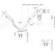 Neomounts Uchwyt biurkowy na 2 monitory 17" - 27" (FPMA-D650DBLACK)