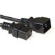 Kabel zasilający MicroConnect C19 - C20, 16A, 0.5m (PE141505)