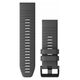 Garmin Pasek silikonowy na nadgarstek QuickFit 26 (łupkowoszary / czarna sprzączka) (010-12864-20)