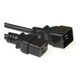 Kabel zasilający MicroConnect C19 - C20, 16A, 0.5m (PE141505)
