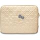 Etui Sourcing Hello Kitty Sleeve HKCSZPEKHBPD 14" gold/gold Zip PU Quilted Bows