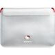 Etui Sourcing Hello Kitty Sleeve HKCS14PGHDLMS 14" silver/silver PU Metal Logo