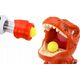 LeanToys Gra Strzelanie Do Dinozaura Zręcznościowa Kulki Pistolet Zestaw