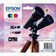Tusz Epson Epson 502XL Multipack - 4er-Pack - 19.1 ml - mit hoher Kapazitat - Schwarz, Gelb, Cyan, Magenta - original - Blister mit RF- / akustischem Alarmsignal - Tintenpatrone - fur Expression Home XP-5100, XP-5150, WorkForce WF-2860, WF-2865DWF, WF-288