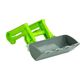 LeanToys Lean Toys Montavimo traktorius su priekaba medienai 43 cm