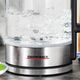 Czajnik Gastroback Gastroback Design Basic, 1.7 L, 3000 W, Stainless steel, Transparent, Glass, Stainless steel, Water level indicator, Overheat protection