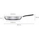 Patelnia Fiskars FF pan 26cm with ceramic coating