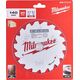 Milwaukee MILWAUKEE CIRCULAR SAW 140x20x18z WOOD - FAST CUTTING CSB P W