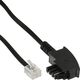 InLine InLine® TAE-F cable, for Telekom/Siemens, TAE-F to RJ11 6P4C, 20m