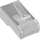 InLine InLine® 8P8C RJ45 male shielded connectors for round cables, 100pcs. Pack